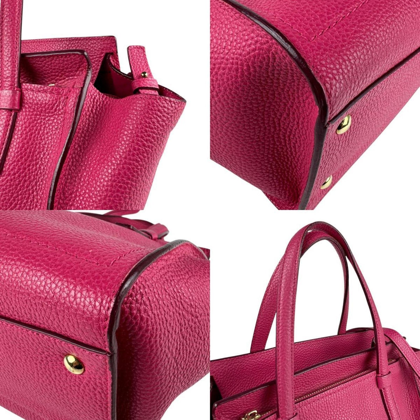 Salvatore Ferragamo Pink Leather Amy