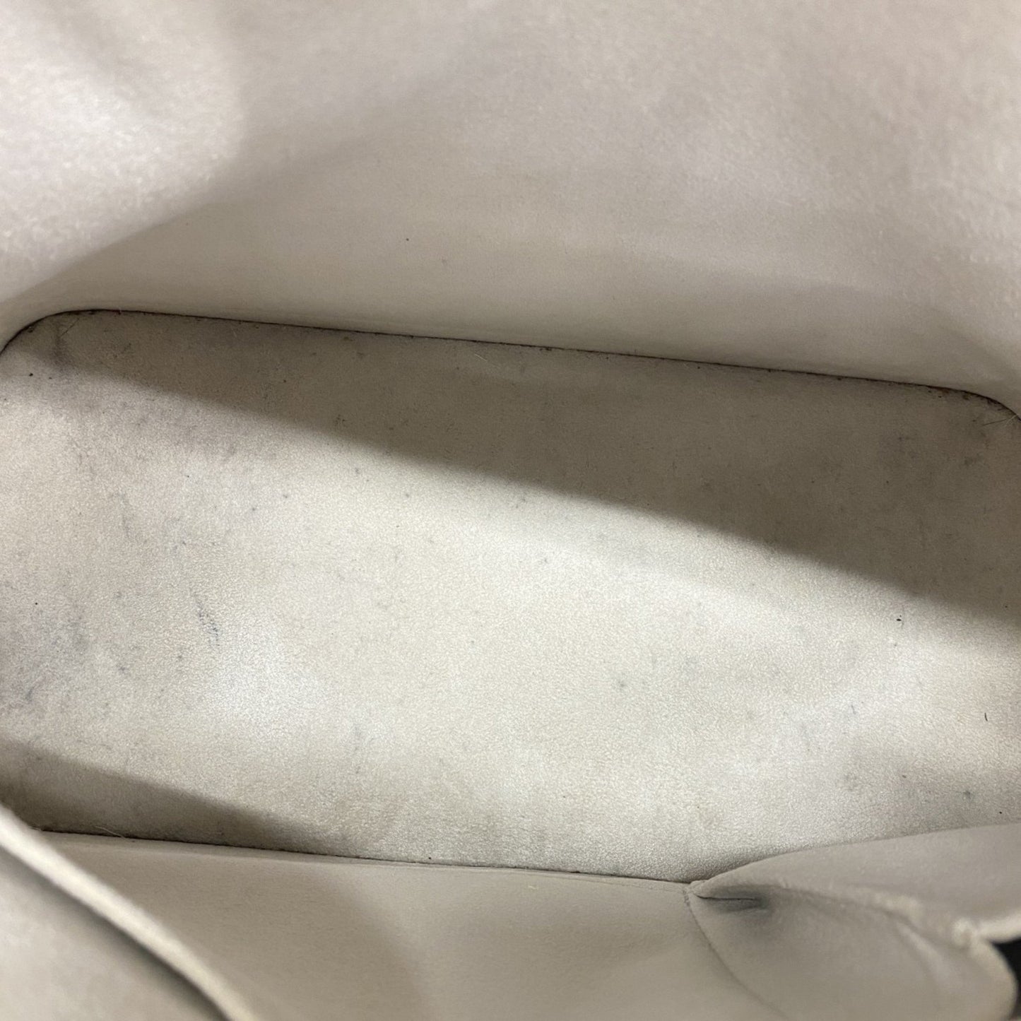 Louis Vuitton White Leather Alma