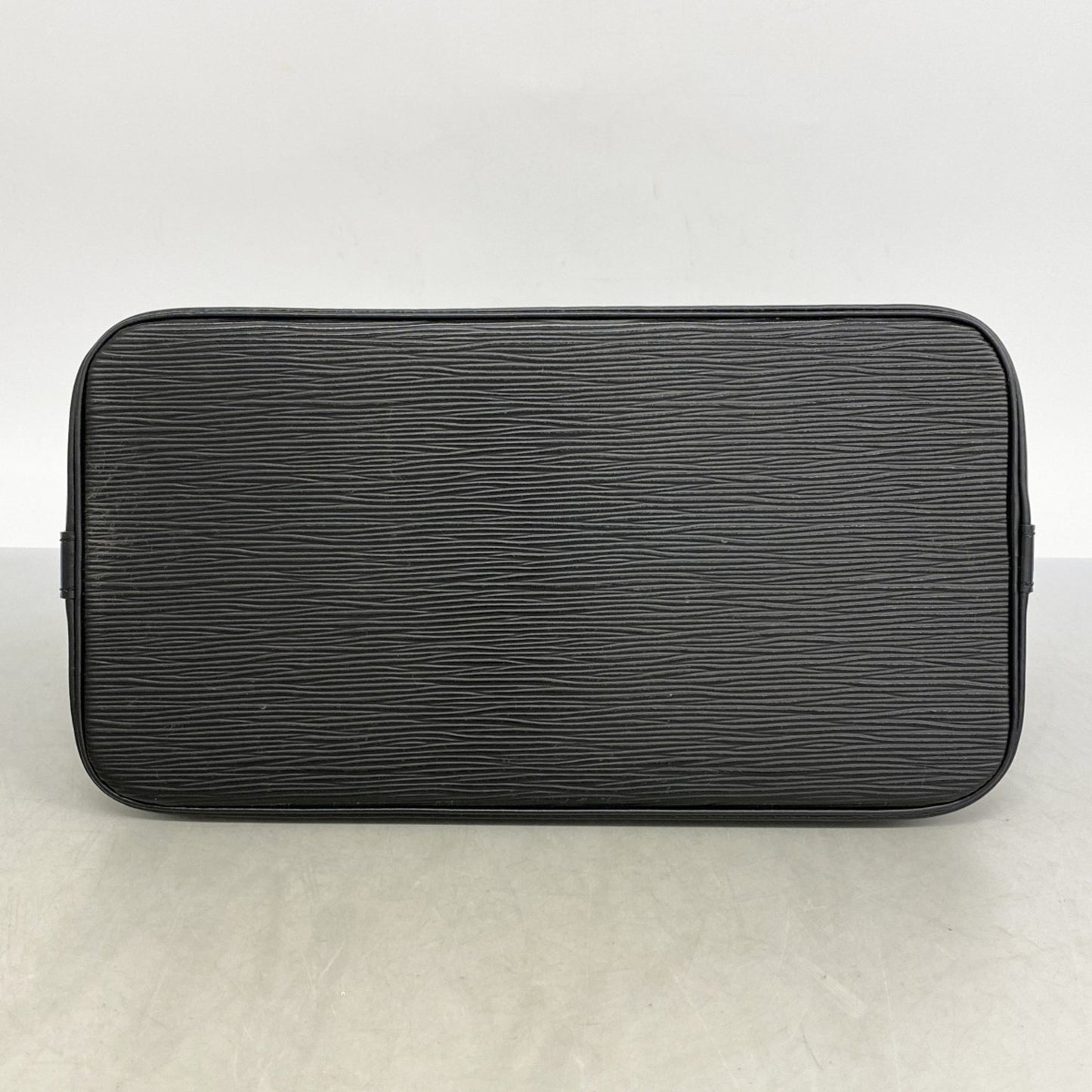 Louis Vuitton Black Leather Alma
