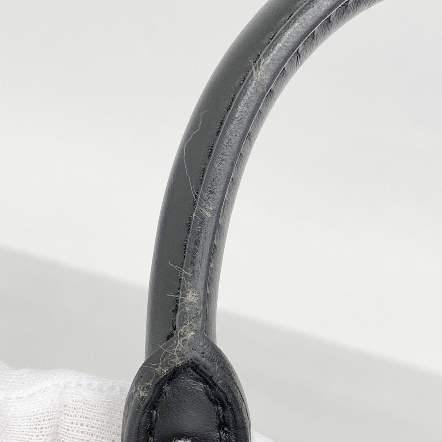 Louis Vuitton Black Leather Alma