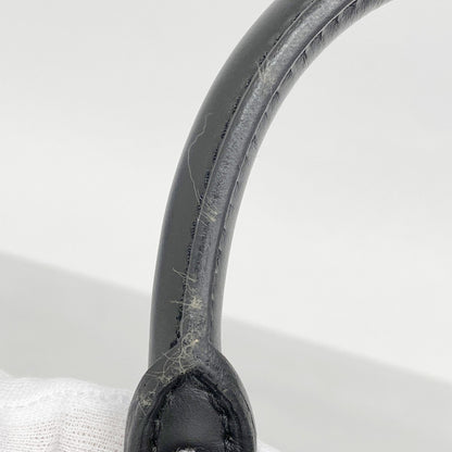 Louis Vuitton Black Leather Alma
