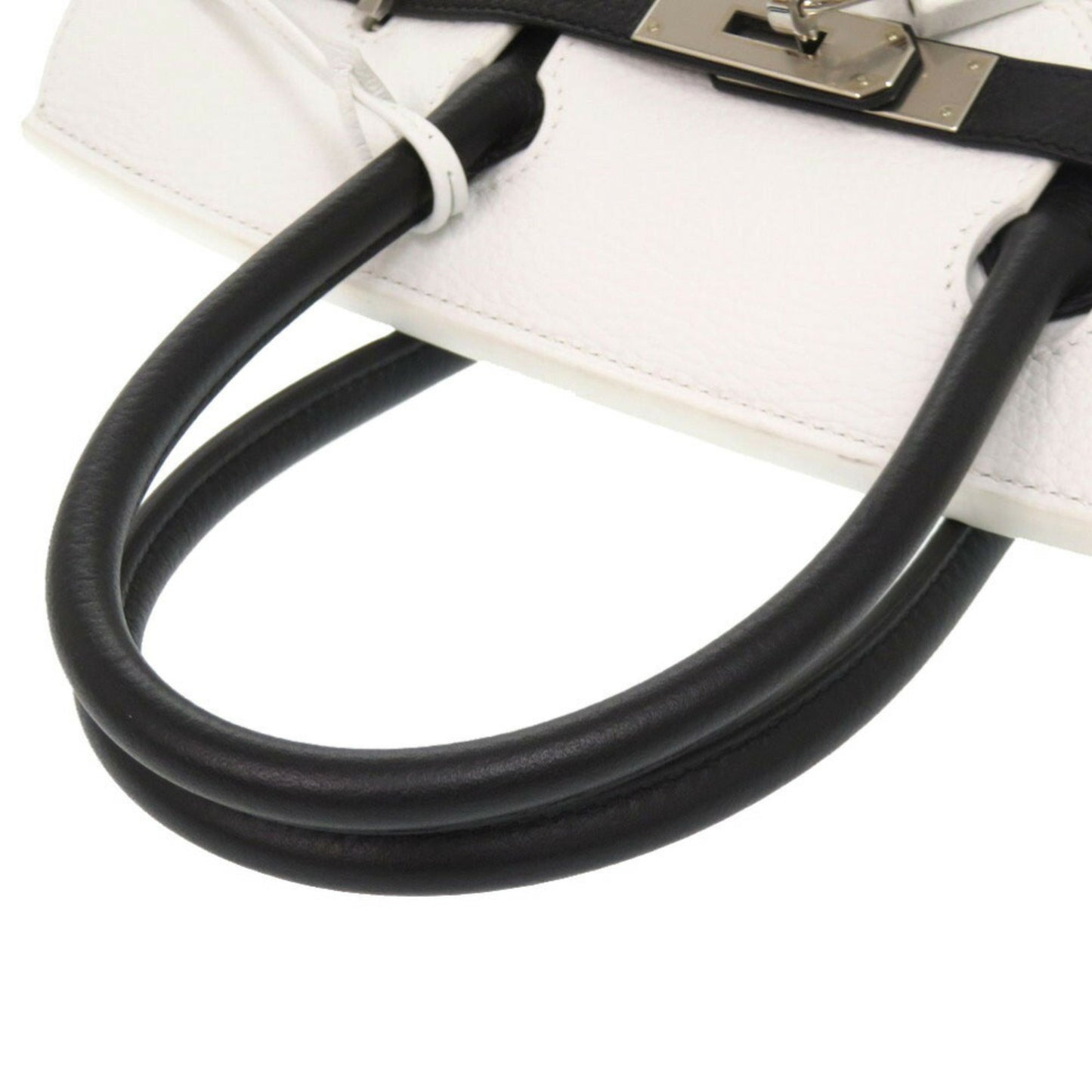 Hermès White Leather Birkin 30