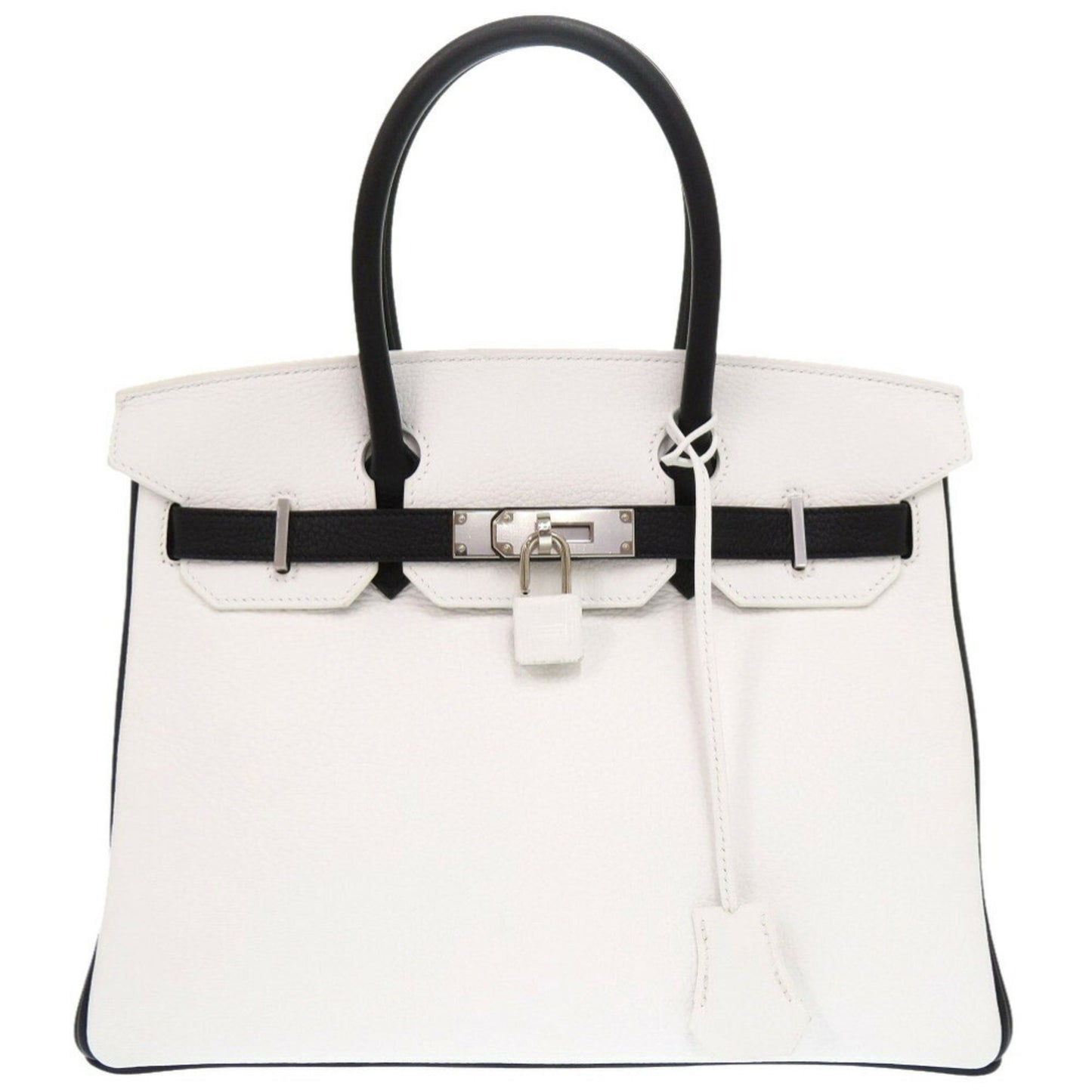 Hermès White Leather Birkin 30