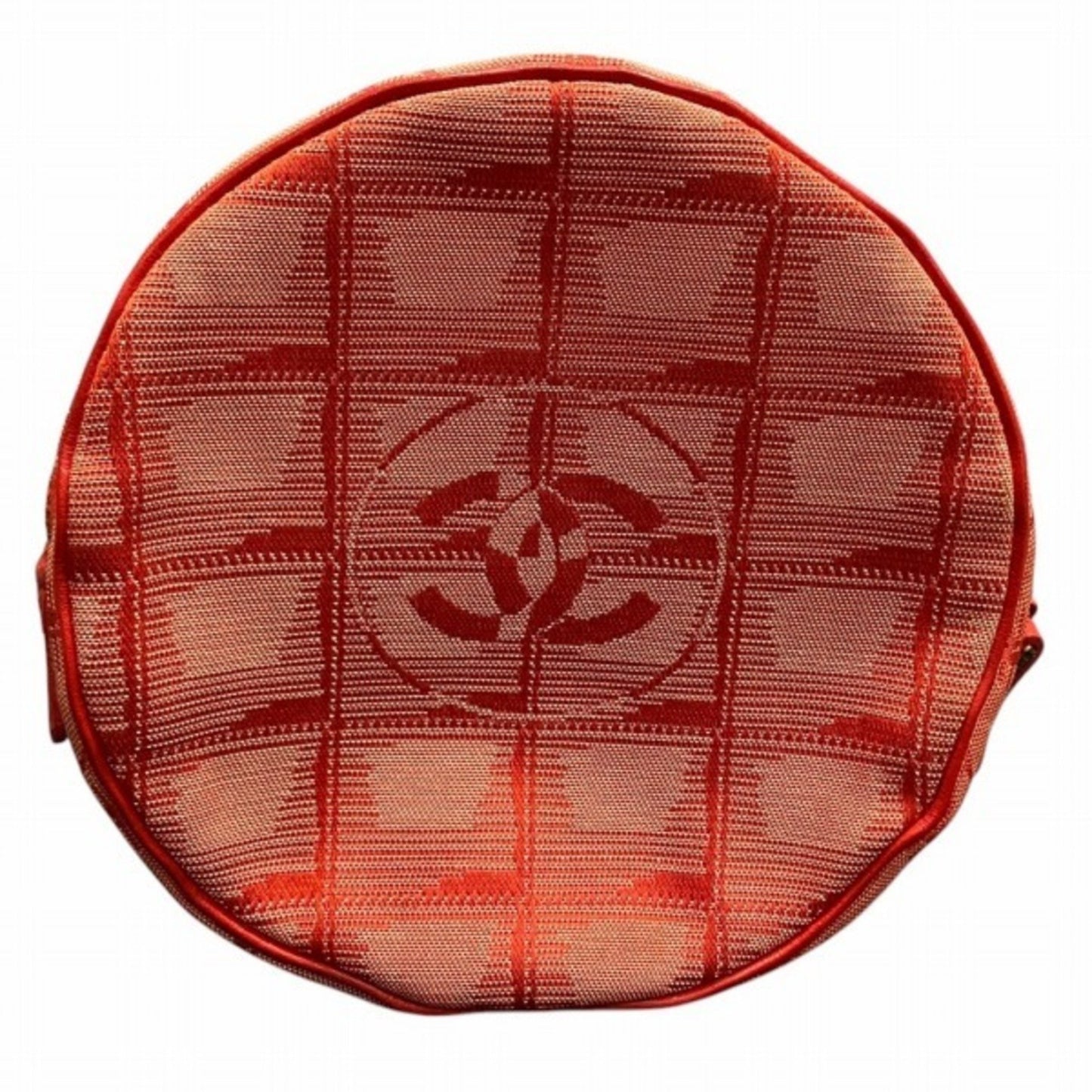 Chanel Red Synthetic Travel Line