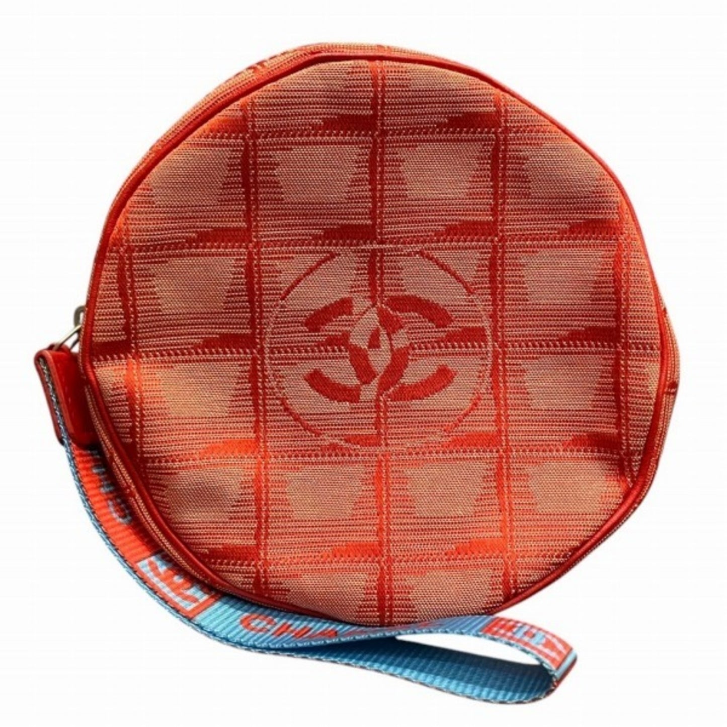 Chanel Red Synthetic Travel Line