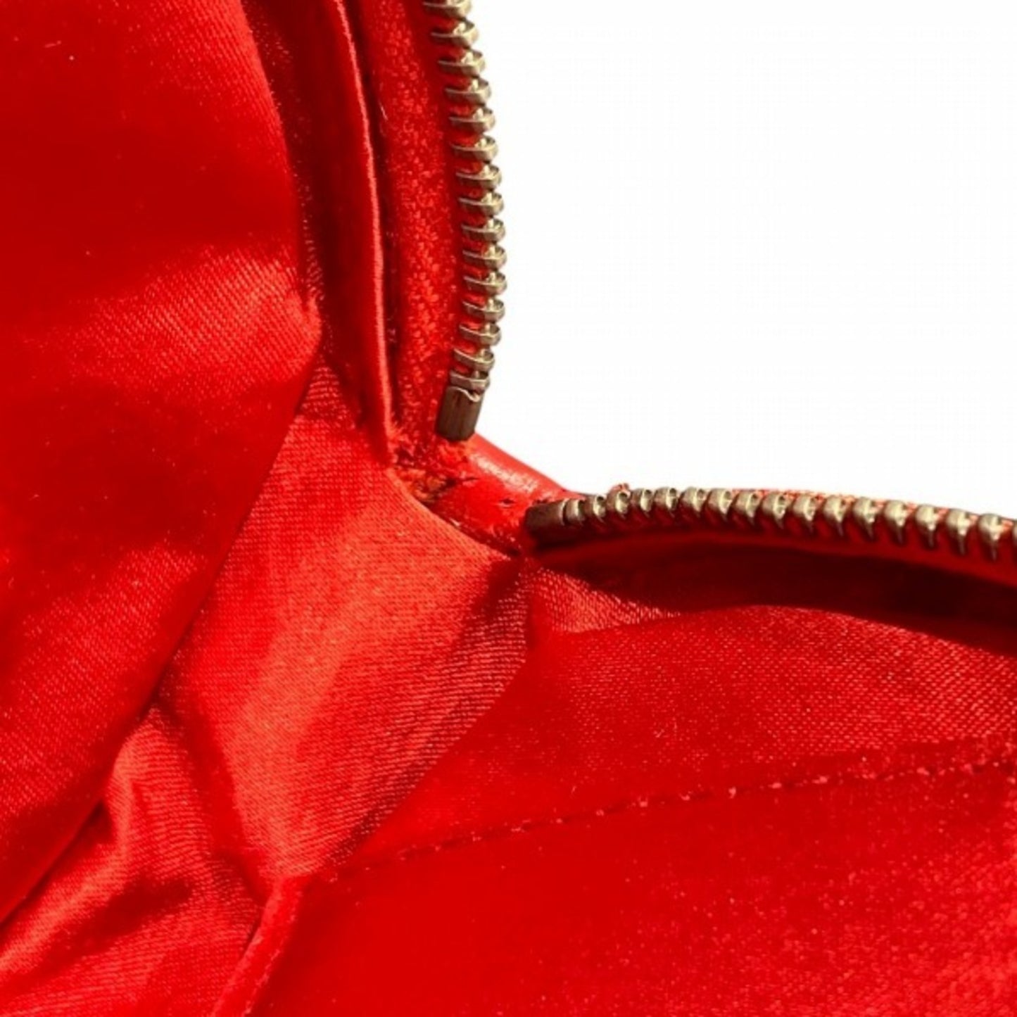 Chanel Red Synthetic Travel Line