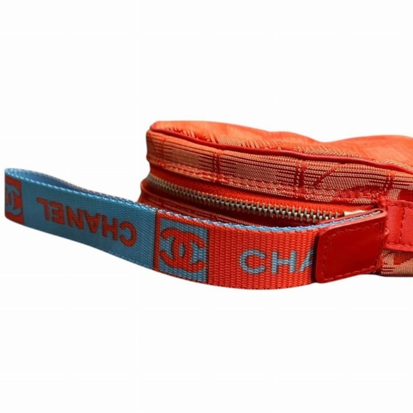 Chanel Red Synthetic Travel Line