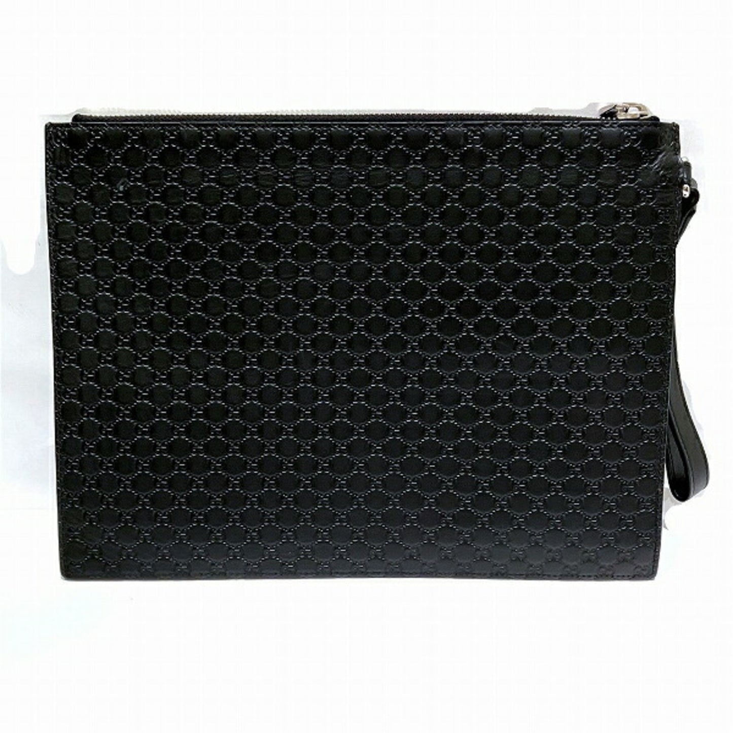 Gucci Black Leather Micro Guccissima