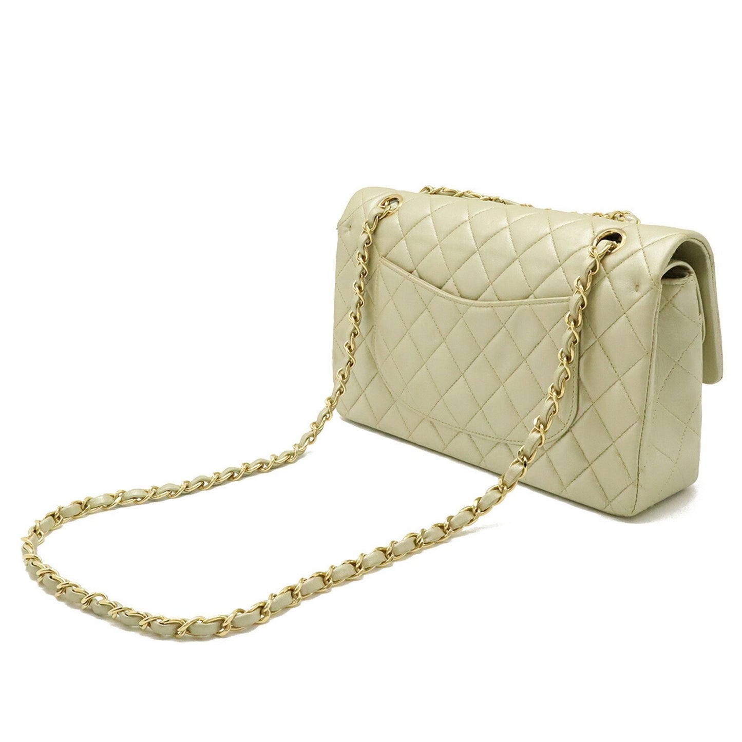 Chanel Gold Leather Timeless