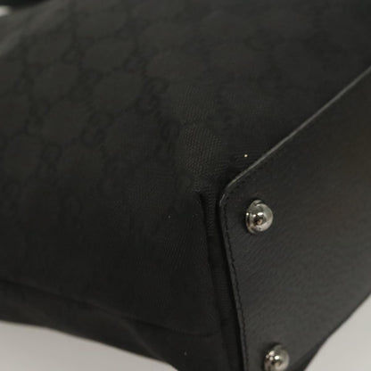 Gucci Black Canvas Gg Canvas