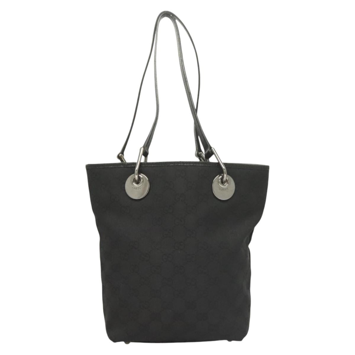 Gucci Black Canvas Gg Canvas