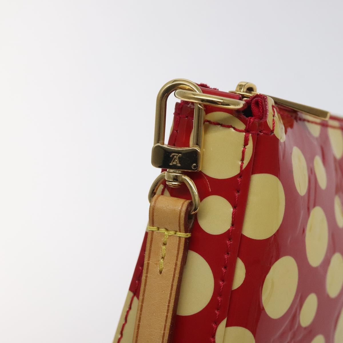 Louis Vuitton Red Patent Leather Pochette Accessoire