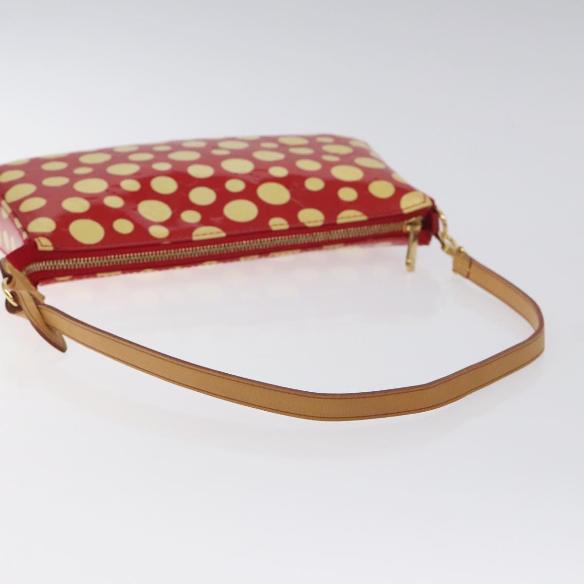 Louis Vuitton Red Patent Leather Pochette Accessoire