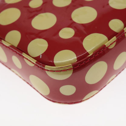 Louis Vuitton Red Patent Leather Pochette Accessoire