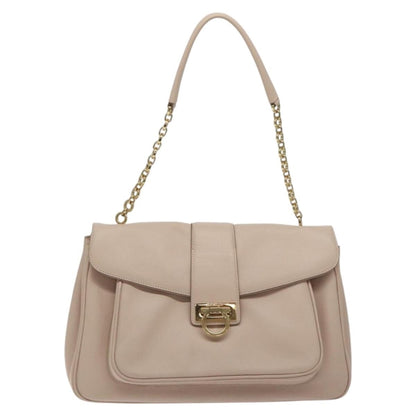 Chanel White Leather Boy