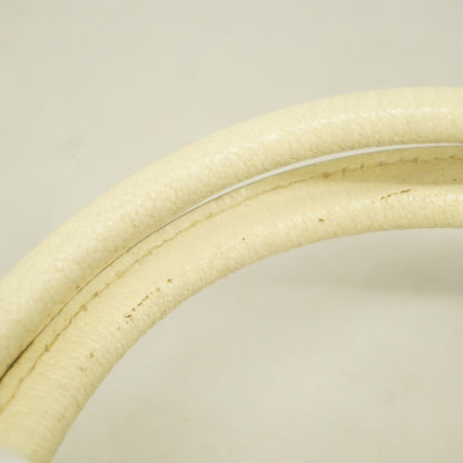 Gucci White Leather Jackie