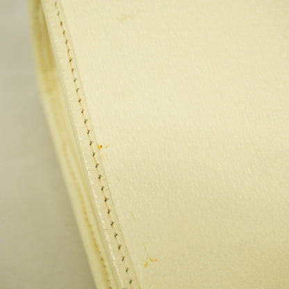 Gucci White Leather Jackie