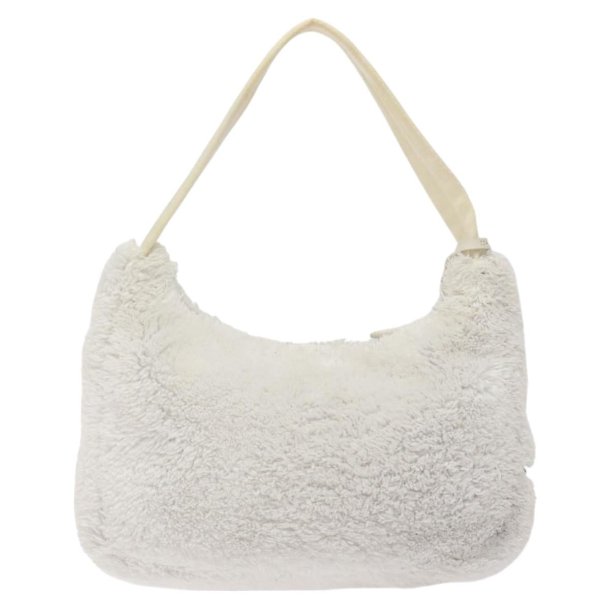 Prada White Synthetic Re-edition