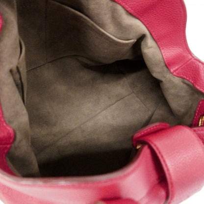 Louis Vuitton Red Leather Mahina