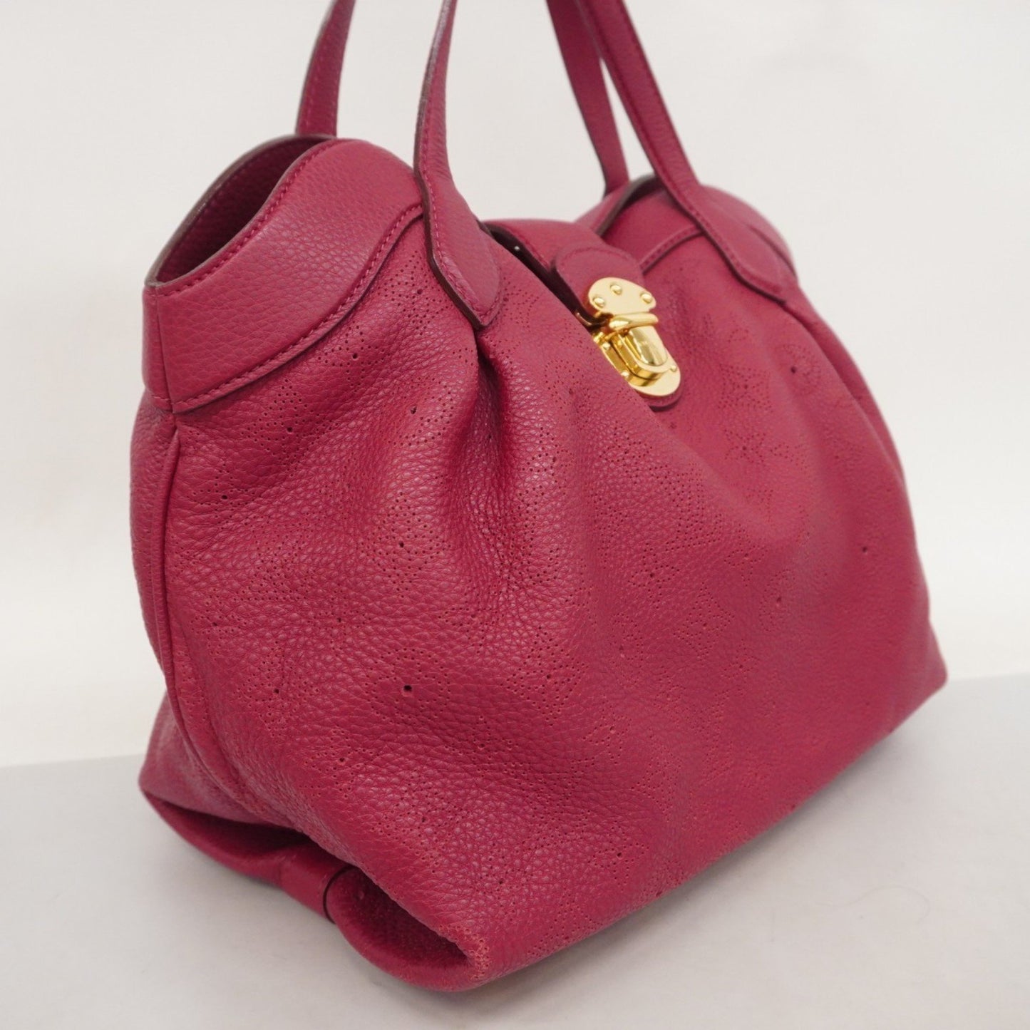 Louis Vuitton Red Leather Mahina