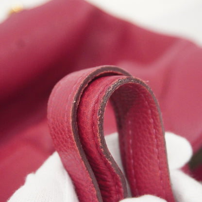Louis Vuitton Red Leather Mahina