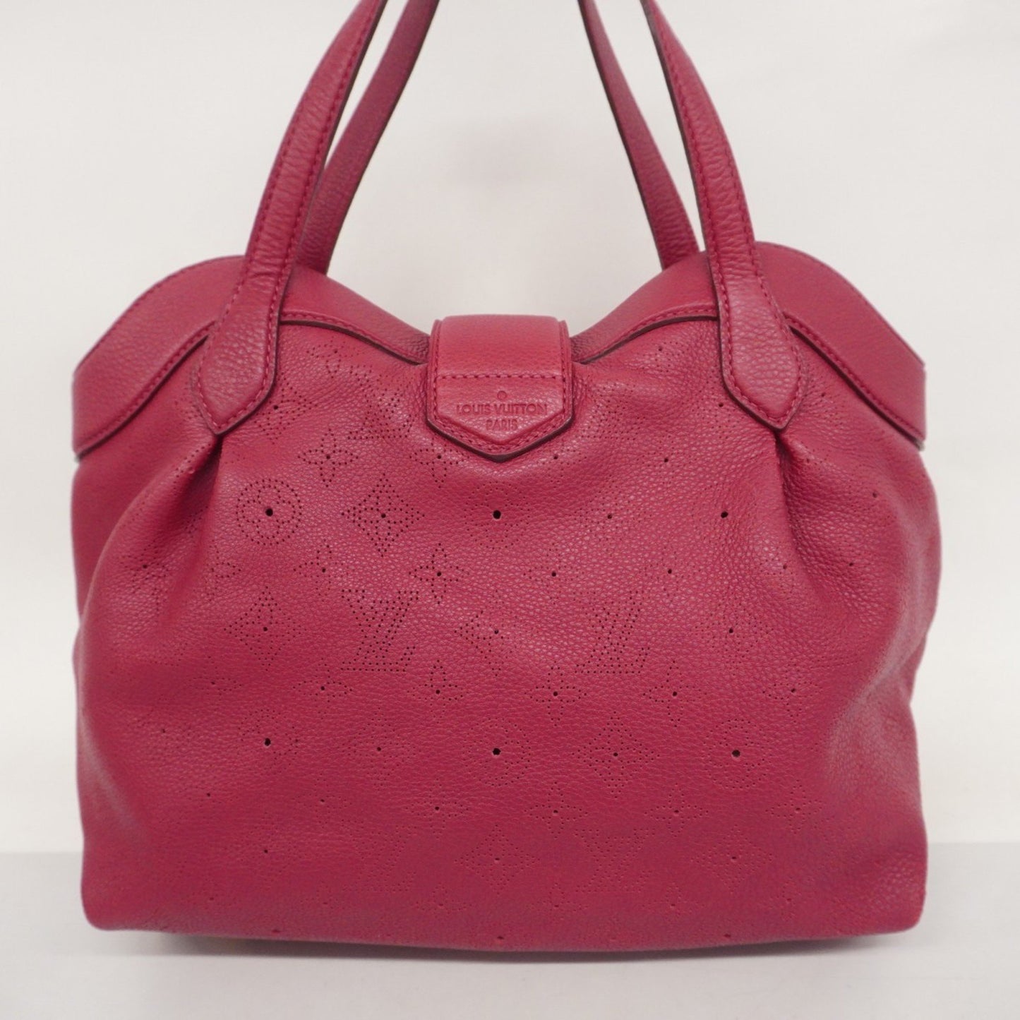 Louis Vuitton Red Leather Mahina