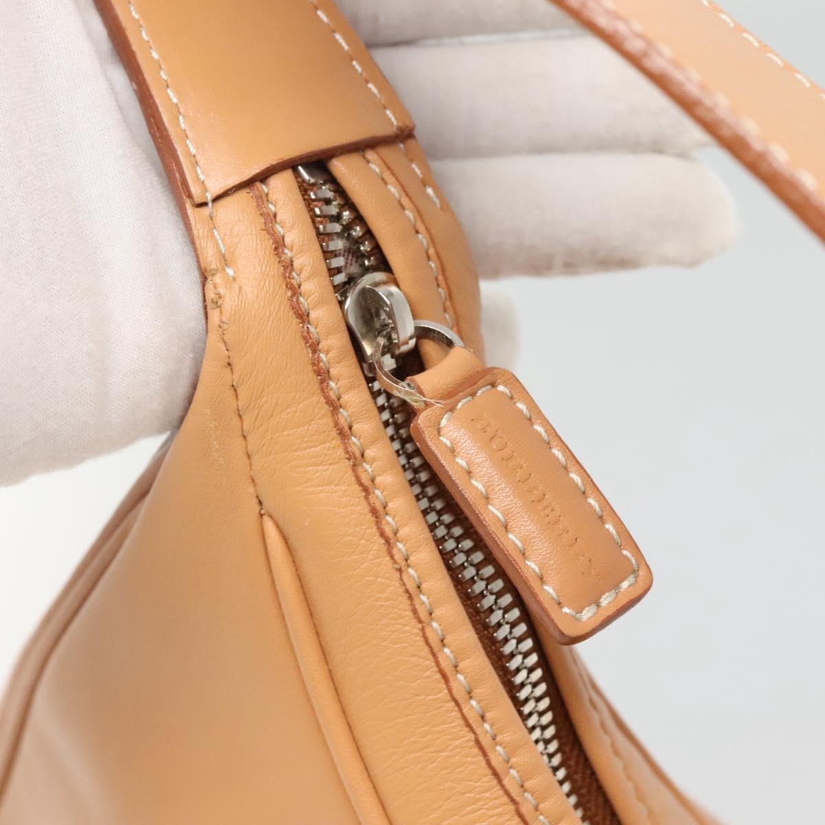 Burberry Brown Leather Nova Check