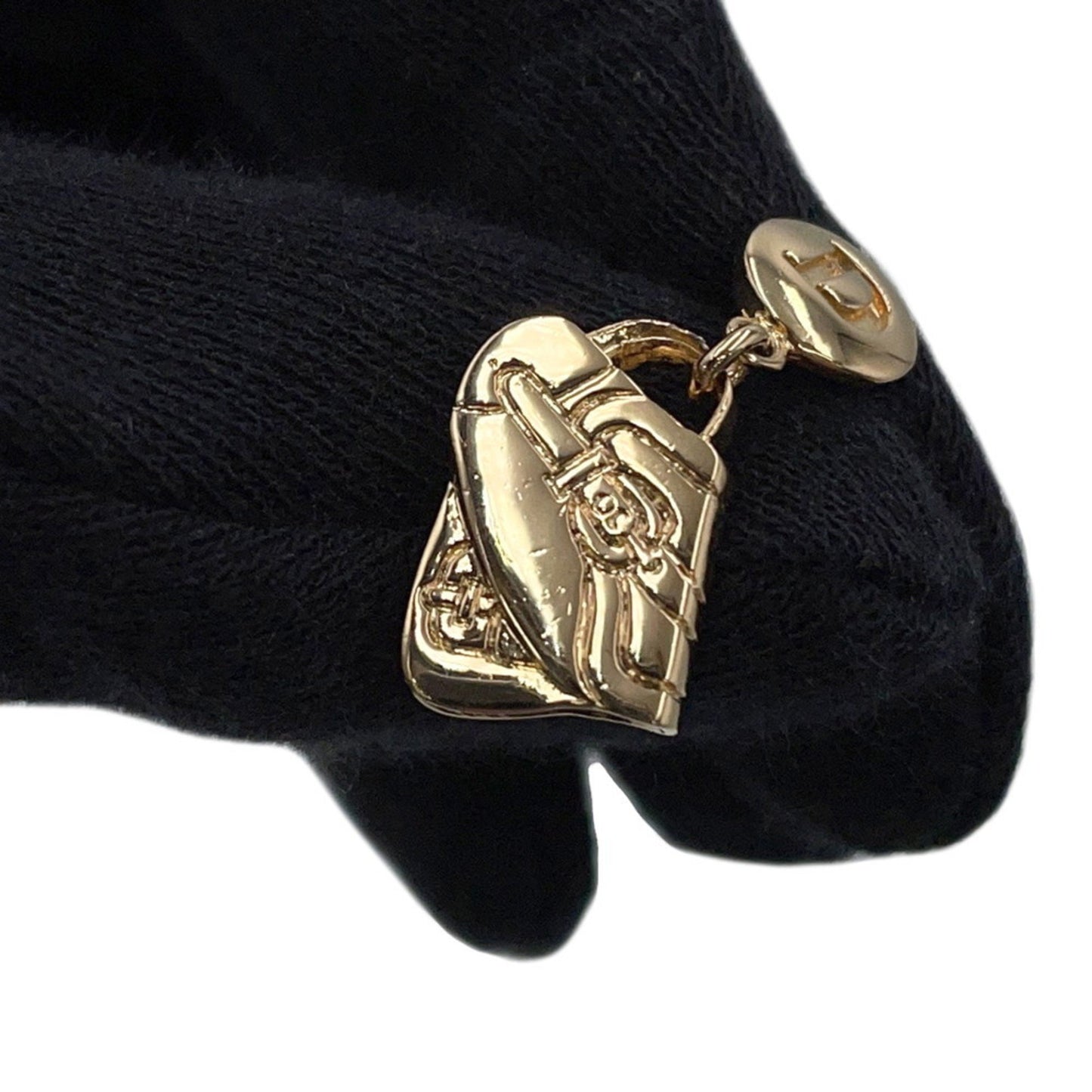 Dior Gold Metal Earring