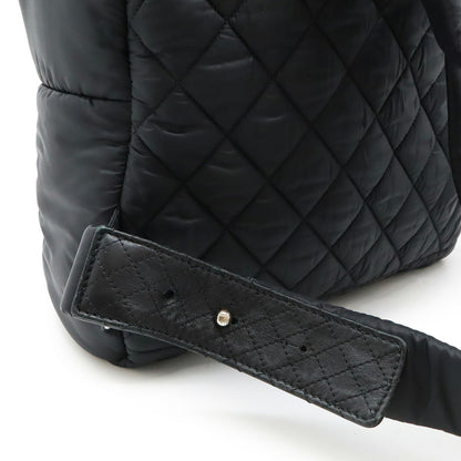 Chanel Black Nylon Coco Cocoon