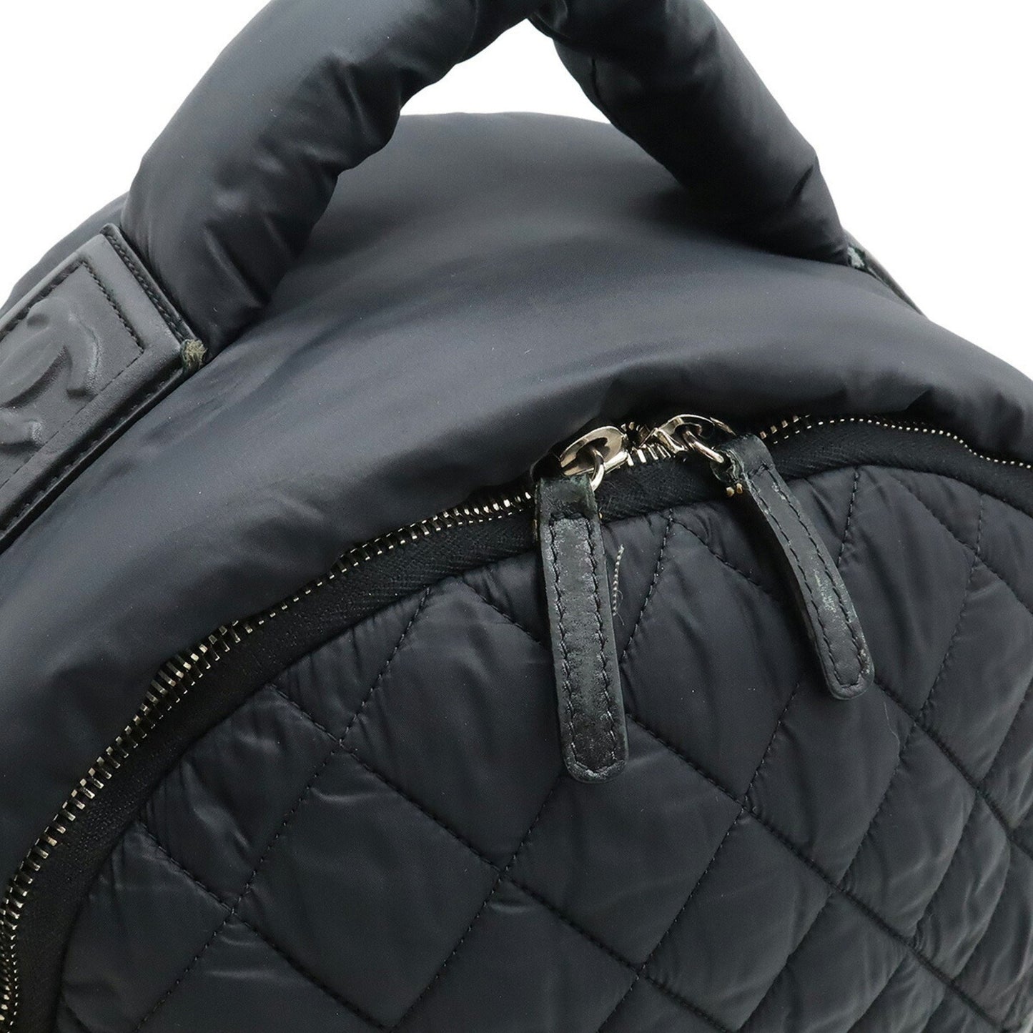 Chanel Black Nylon Coco Cocoon