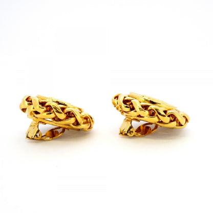 Chanel Gold Gold Plated Coco Mark