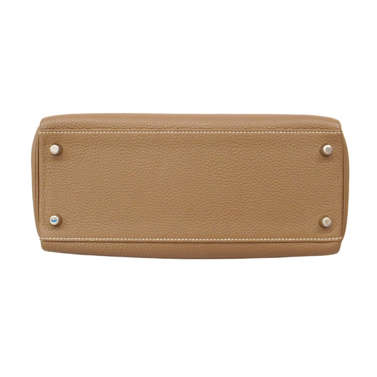 Hermès Gray Leather Kelly 28