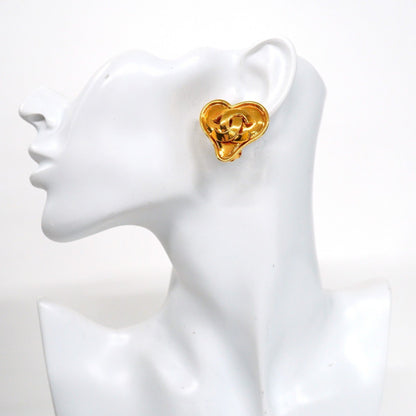 Chanel Gold Gold Plated Coco Mark