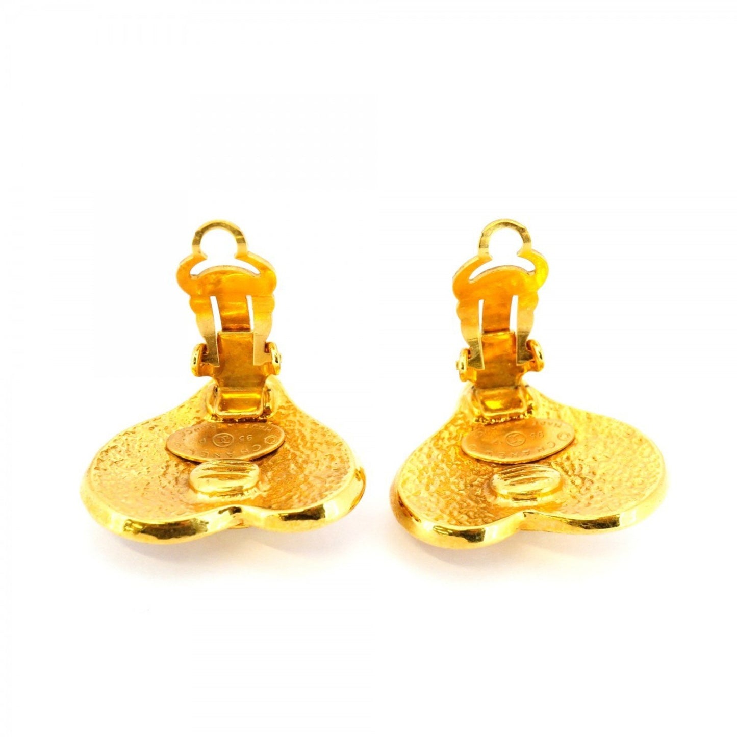 Chanel Gold Gold Plated Coco Mark