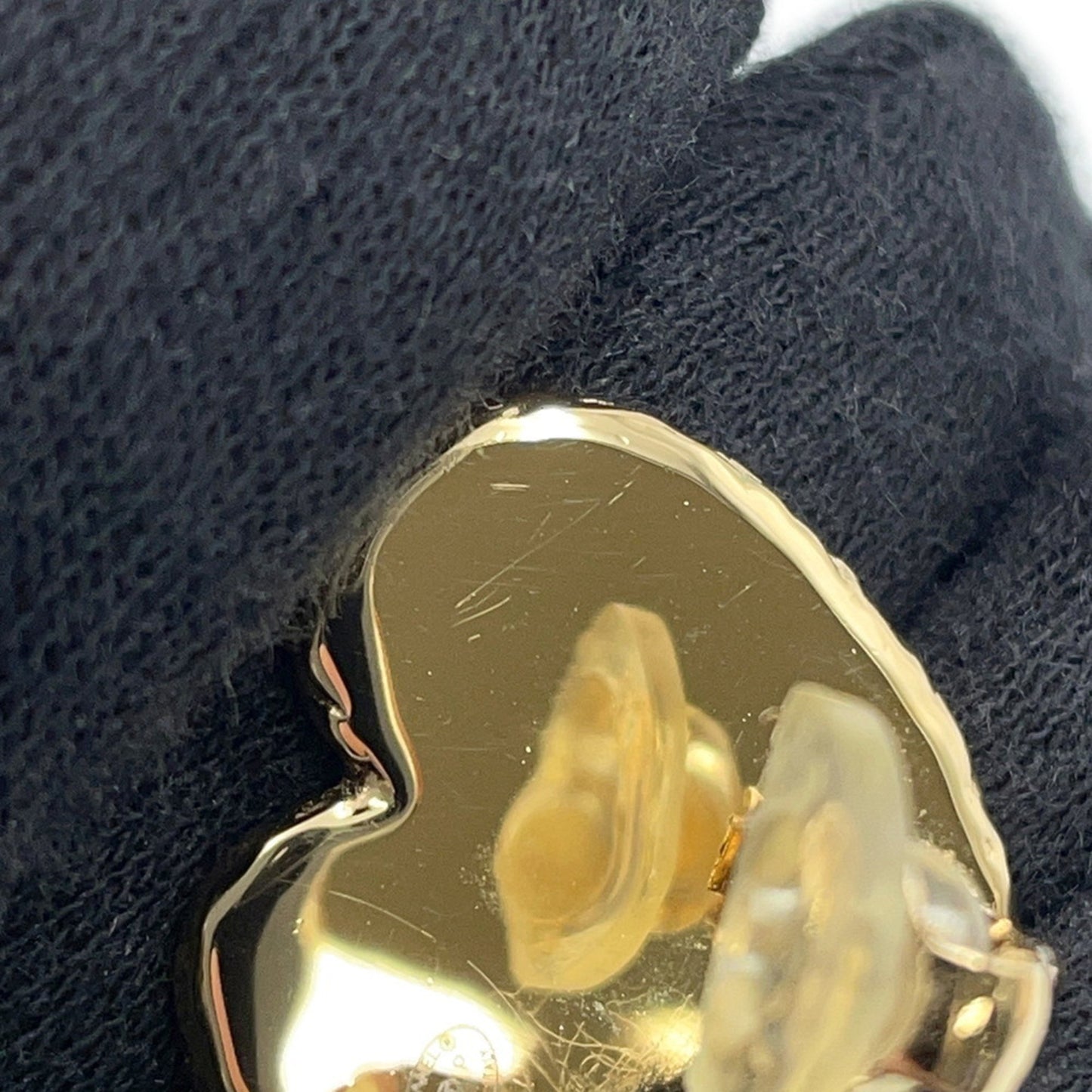 Chanel Gold Gold Plated Coco Mark