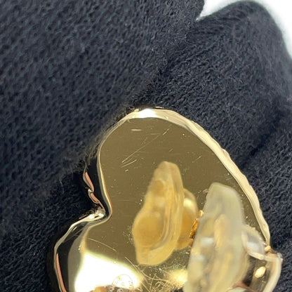 Chanel Gold Gold Plated Coco Mark