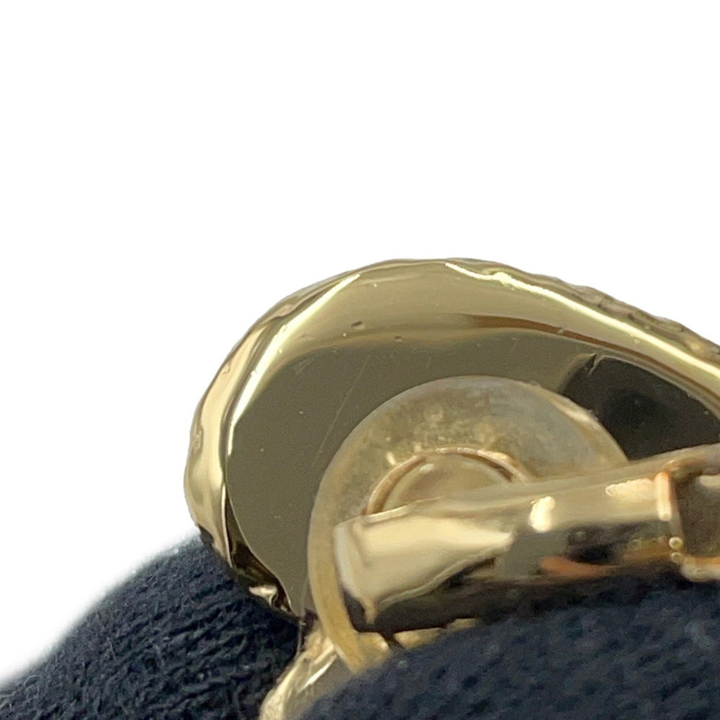 Chanel Gold Gold Plated Coco Mark