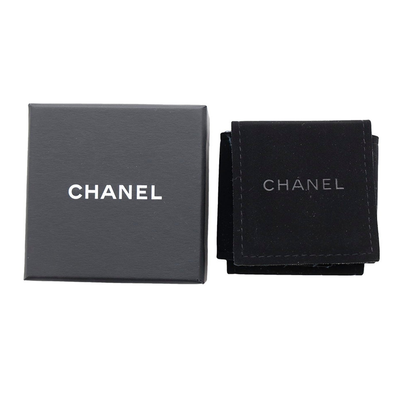 Chanel Gold Gold Plated Coco Mark