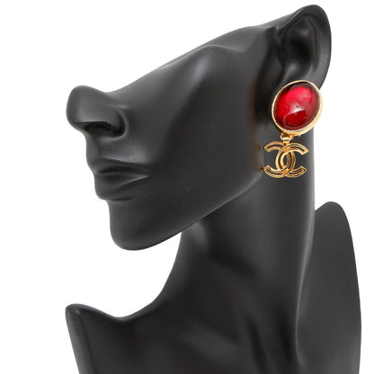 Chanel Red Metal Coco Mark