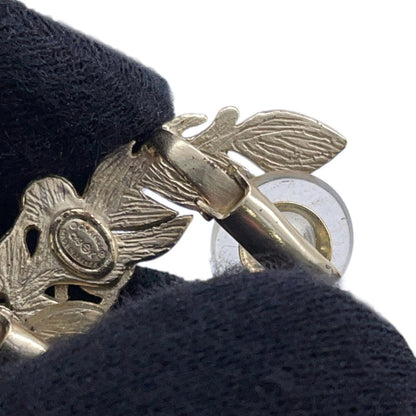 Chanel Gold Gold Plated Earring