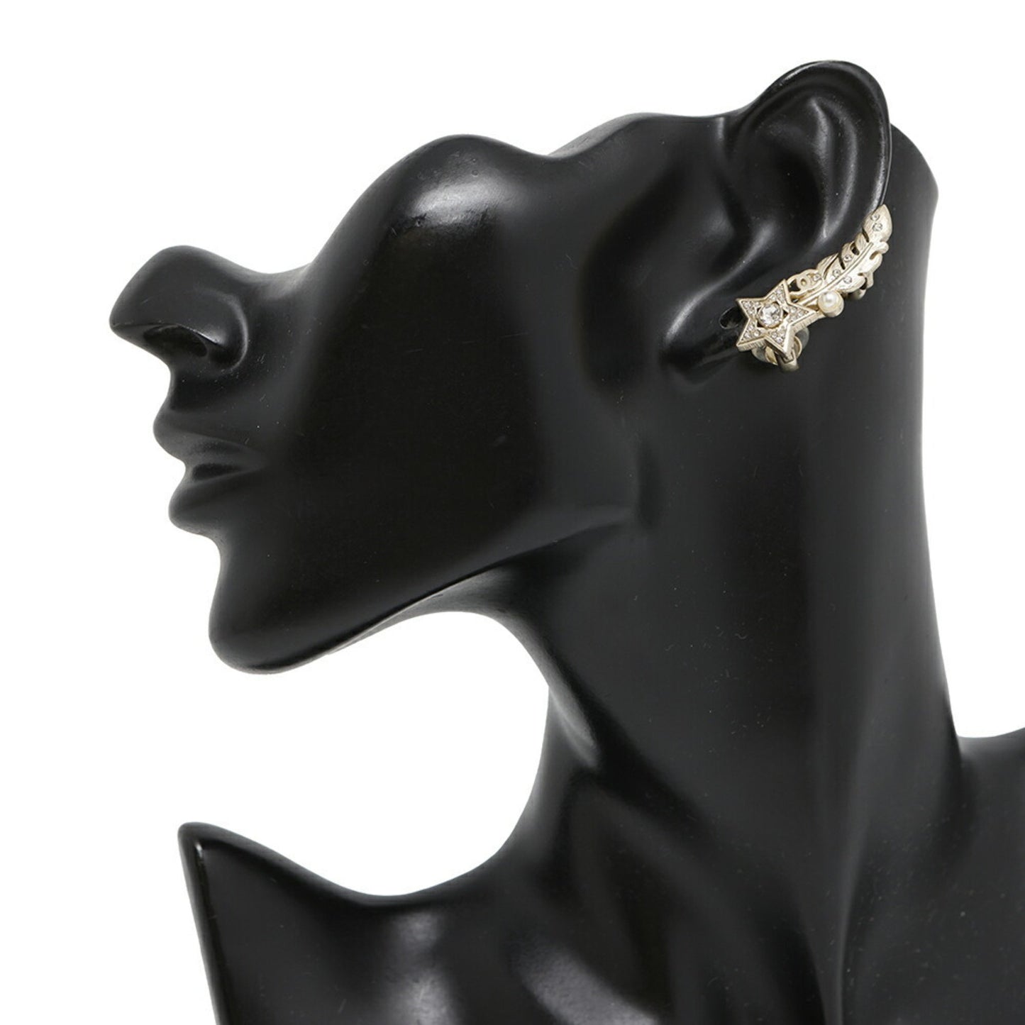 Chanel Gold Gold Plated Earring
