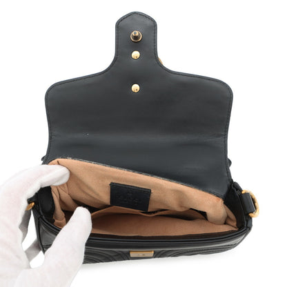 Gucci Black Leather Marmont