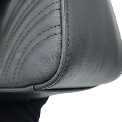 Gucci Black Leather Marmont