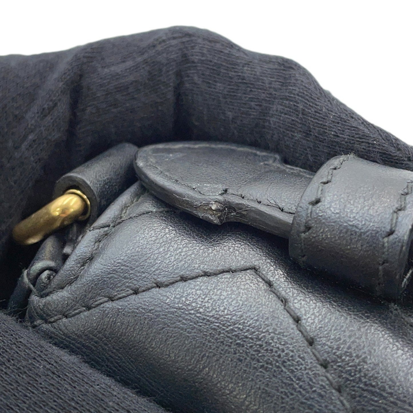 Gucci Black Leather Marmont