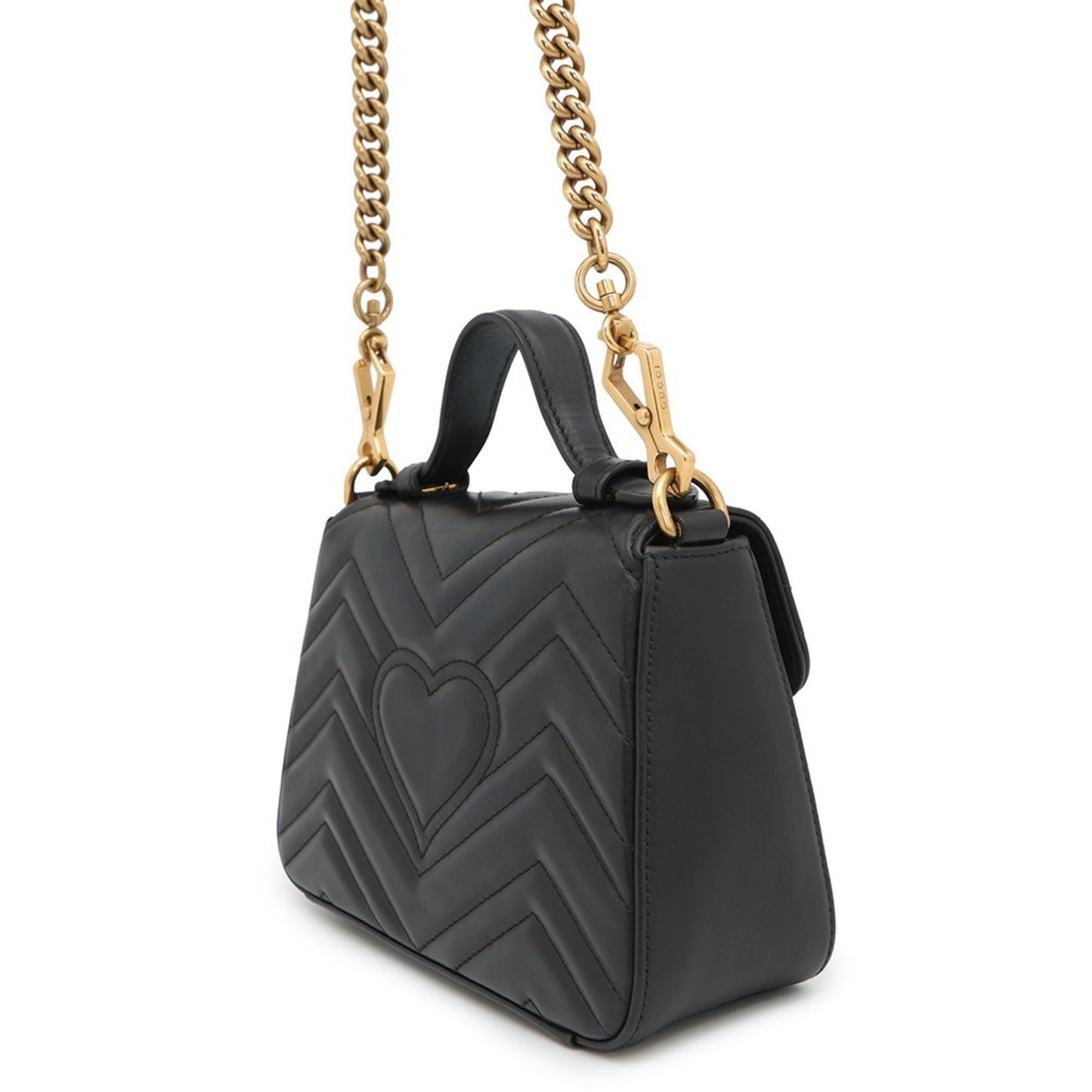 Gucci Black Leather Marmont