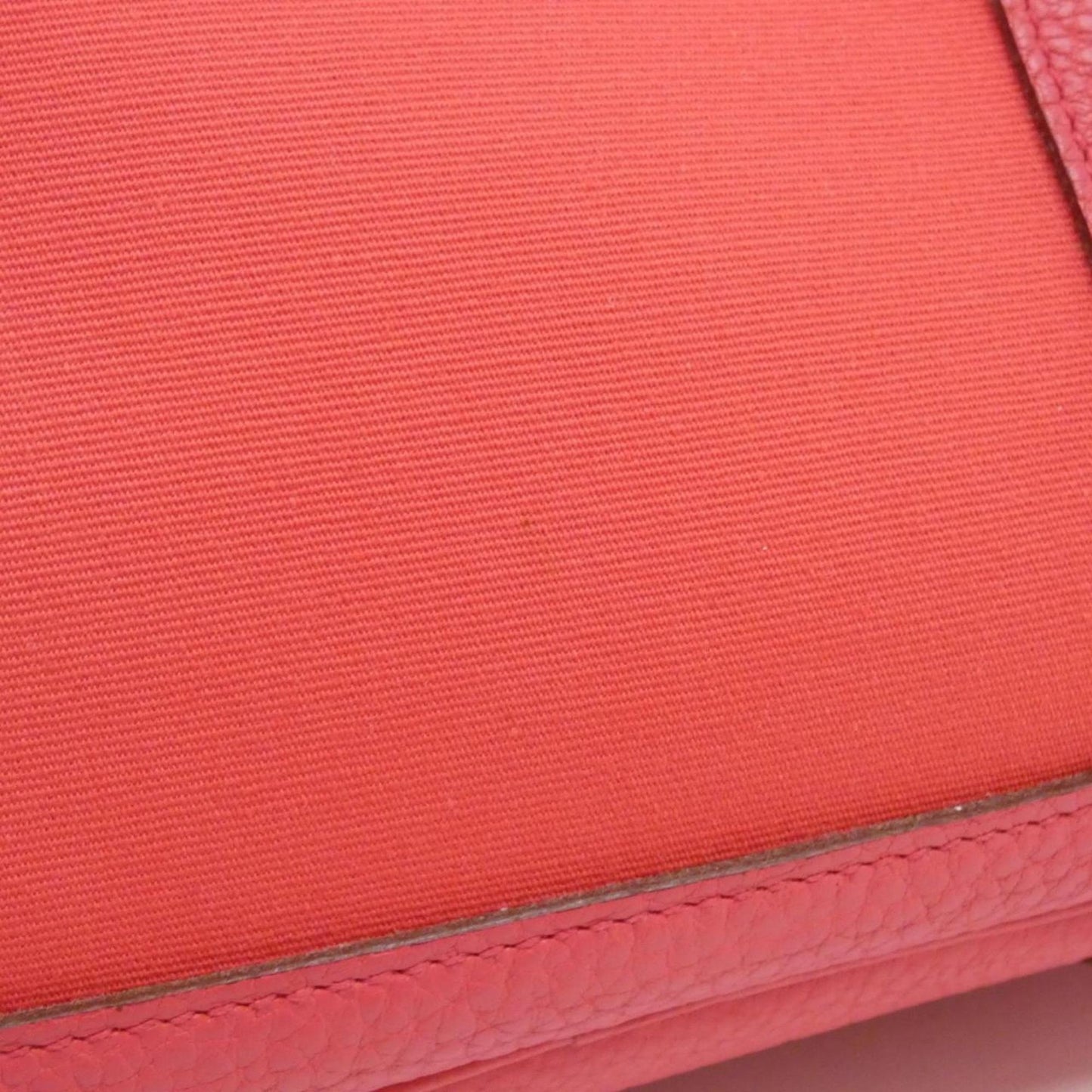 Hermès Pink Canvas Garden Party
