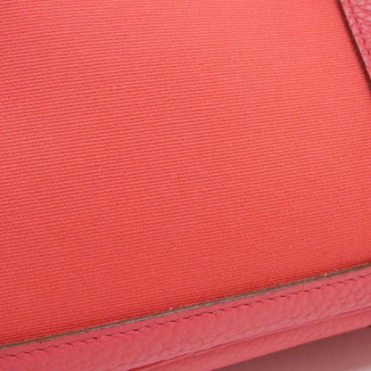 Hermès Pink Canvas Garden Party