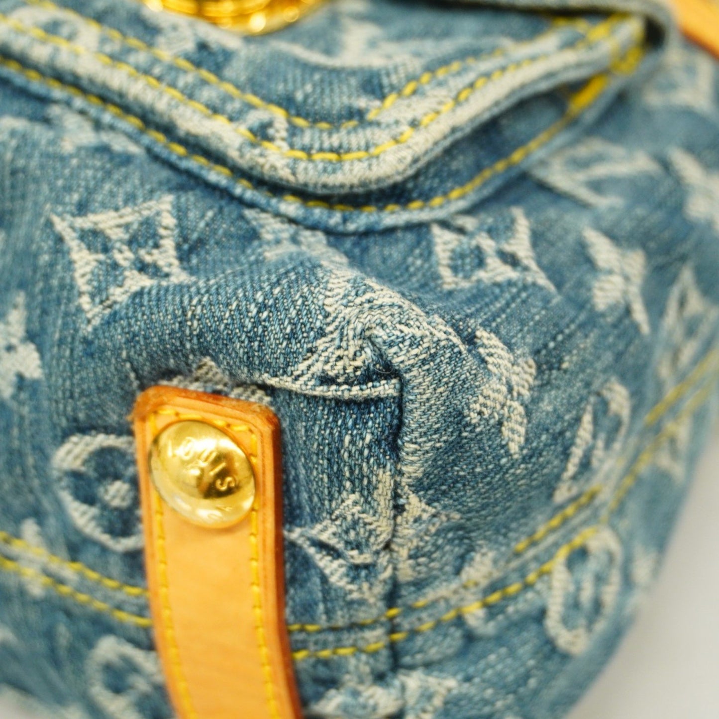Louis Vuitton Blue Denim - Jeans Baggy