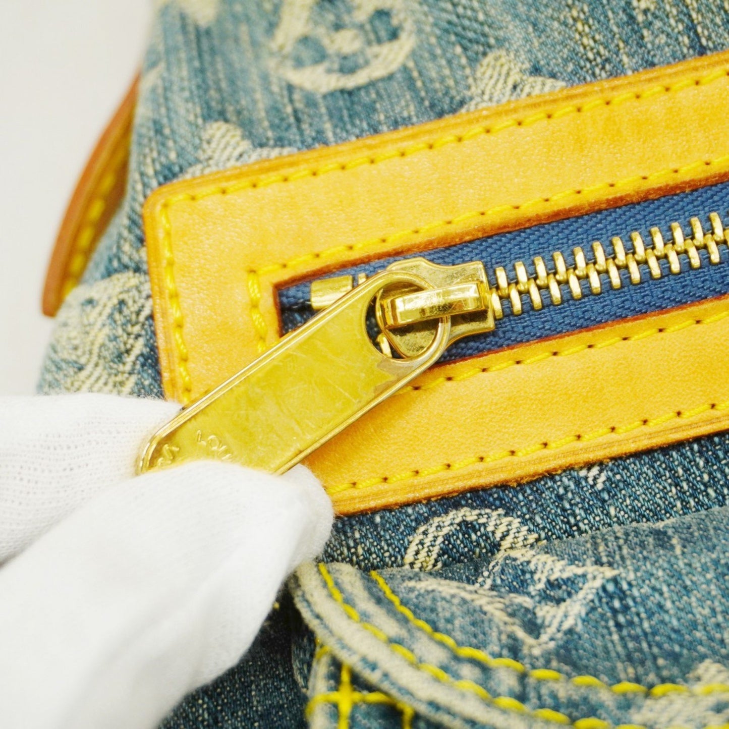 Louis Vuitton Blue Denim - Jeans Baggy