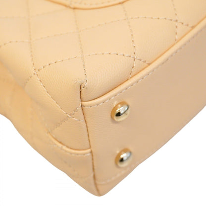 Chanel Brown Leather Coco Handle